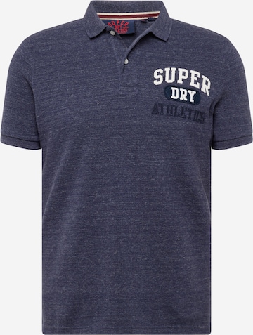 Superdry - Camisa em azul: frente