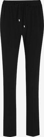 Effilé Pantalon MADELEINE en noir : devant