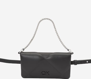 Calvin Klein Поясная сумка в Черный: спереди