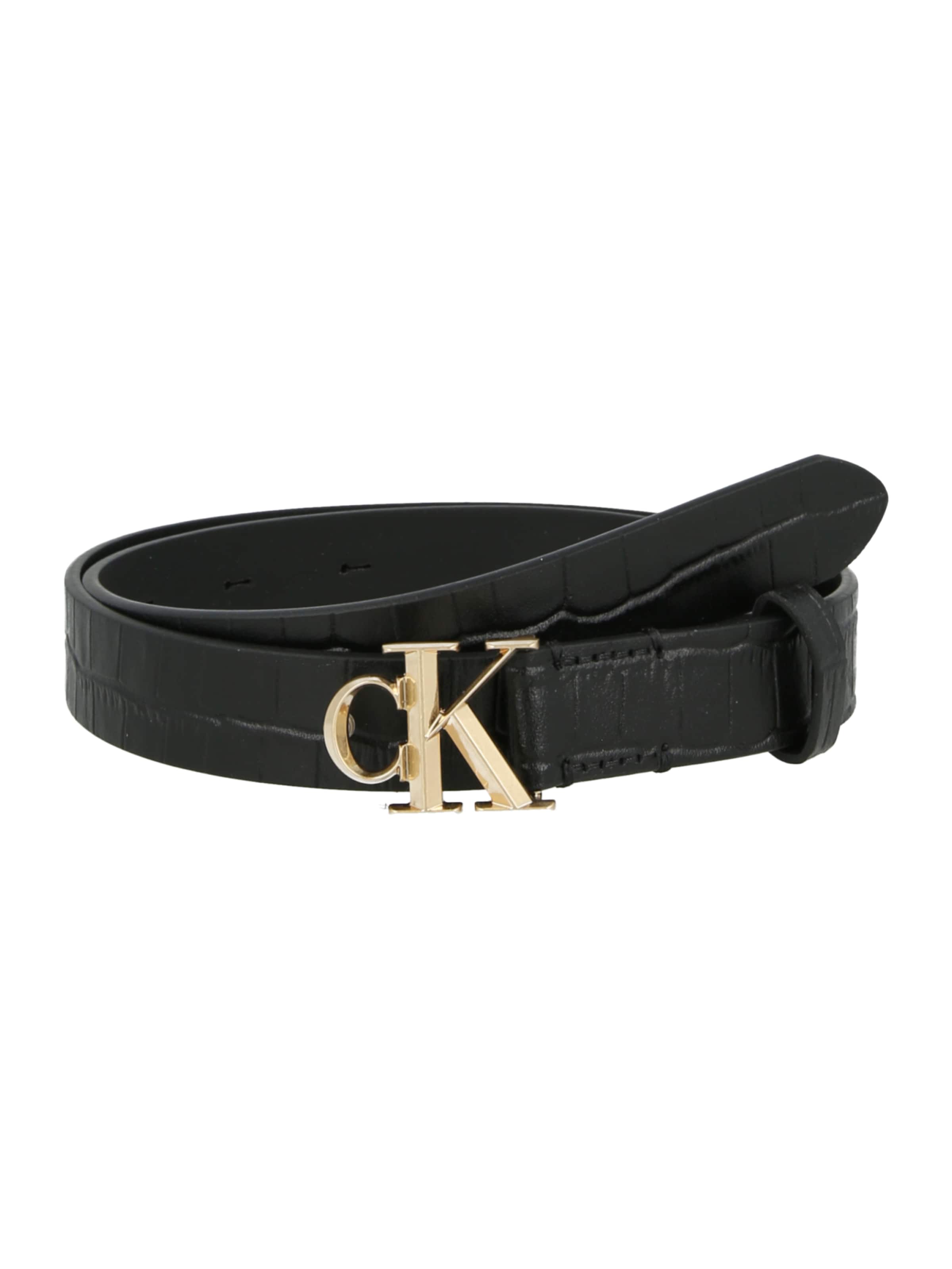 Calvin Klein Ремень в Черный: спереди