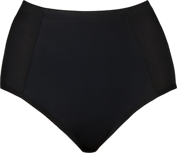 Slip 'Highwaist ultra' Taynie en noir : devant