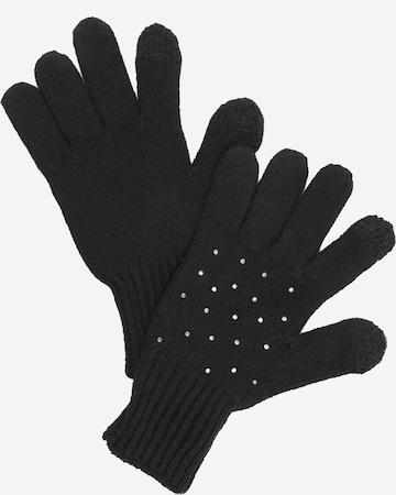 Gants GAP en noir : devant