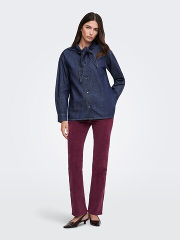 ONLY Blouse in Blauw