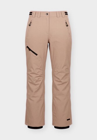 ICEPEAK Sportbroek 'Curlew' in Bruin: voorkant