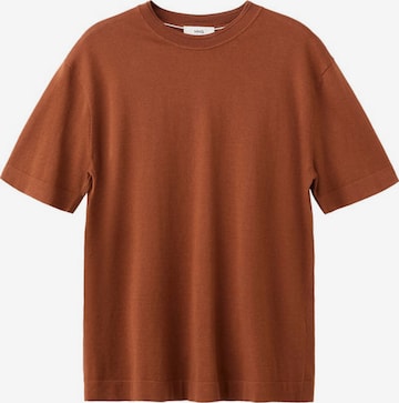 MANGO MAN T-Shirt 'Sun' in Orange: Vorderseite