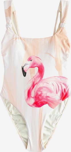 Maudymosi kostiumėlis iš Next, spalva – rožinė / pudros spalva / juoda / balta, Prekių apžvalga