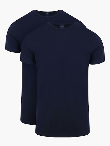 Suitable Undershirt 'Ota' in Blue: front
