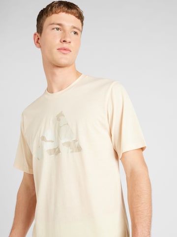 T-Shirt fonctionnel 'TR-ESSEA BL T' ADIDAS PERFORMANCE en beige