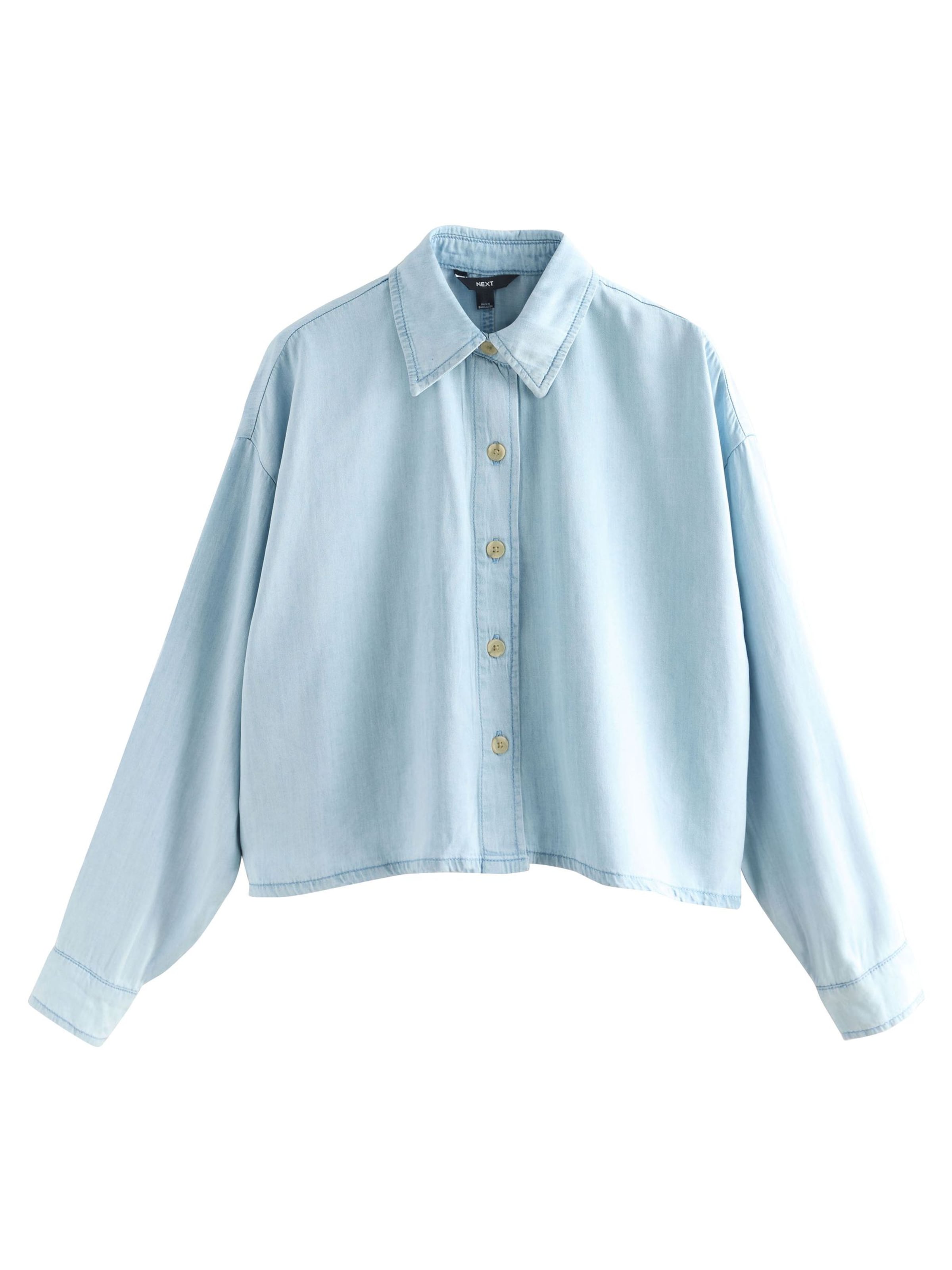 Next Blouse in Blue: front