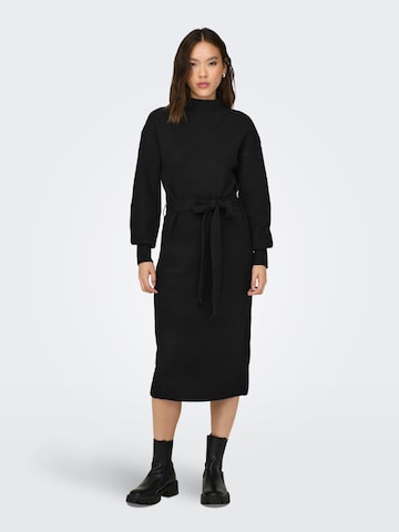 ONLY Knitted dress 'THILDE' in Black