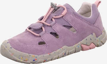 SUPERFIT Сникърси 'TRACE' в лилав: отпред