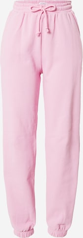 Pantaloni de la Cotton On pe roz: față