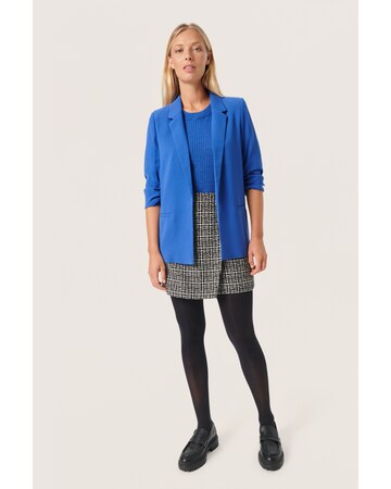 SOAKED IN LUXURY Blazer 'Shirley' in Blau