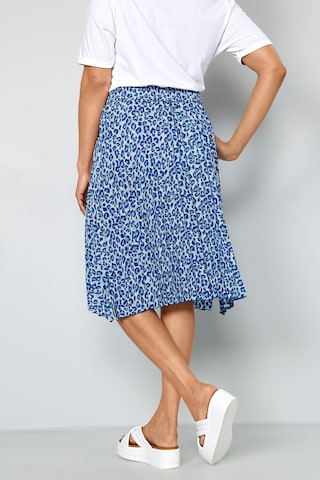 MIAMODA Skirt in Blue
