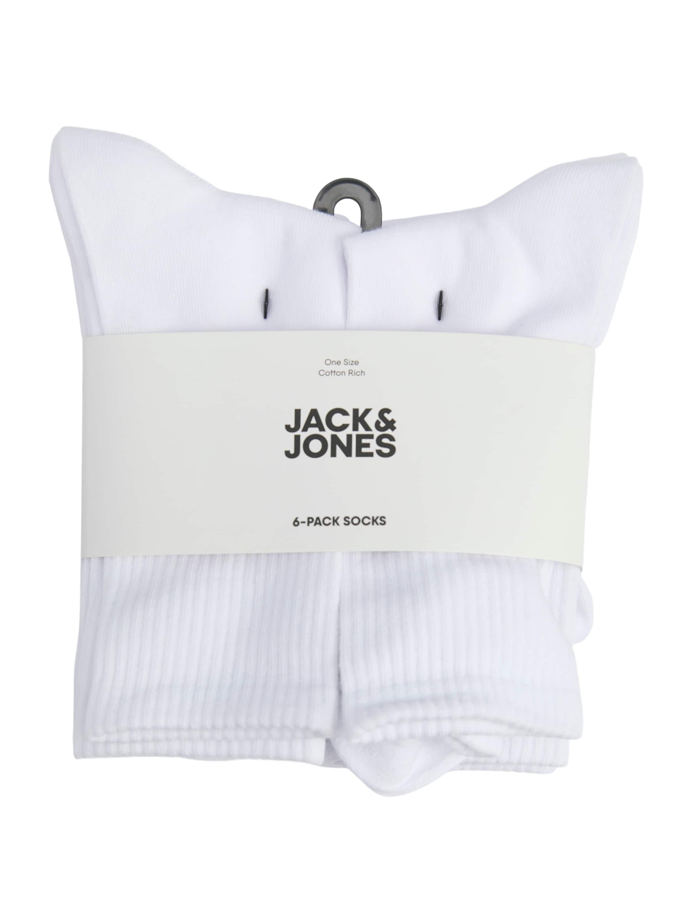 JACK & JONES Sokker 'JACNOLAN' i hvid