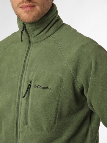 COLUMBIA Fleece jas in Groen
