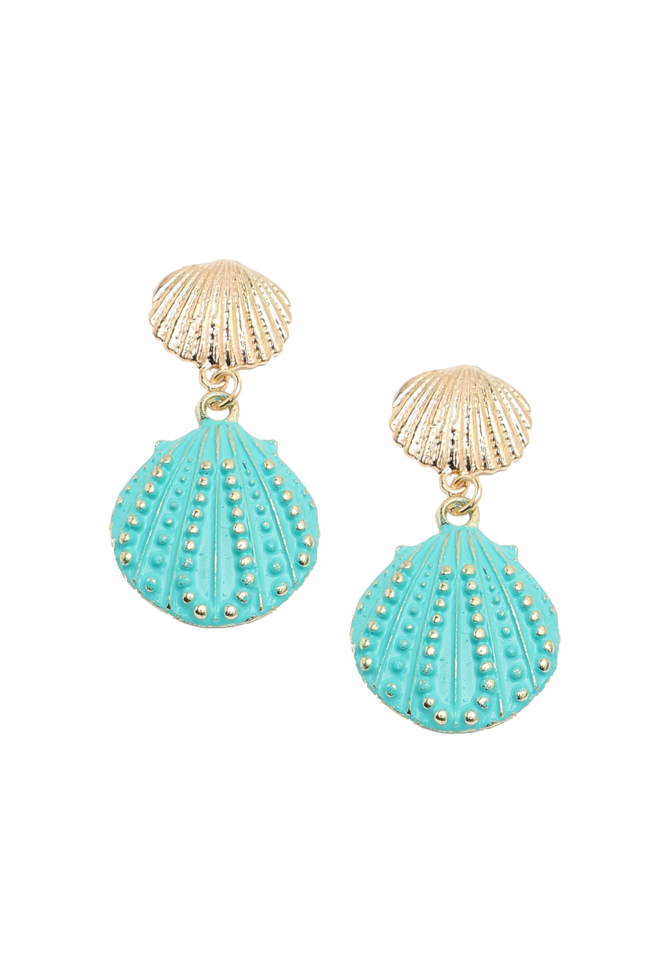 SOHI Серьги 'Azure' в Синий: спереди