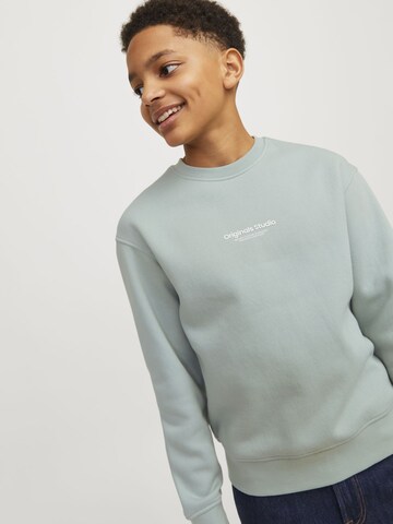 JACK & JONES MINI Sweatshirt 'JORVesterbro' i grøn