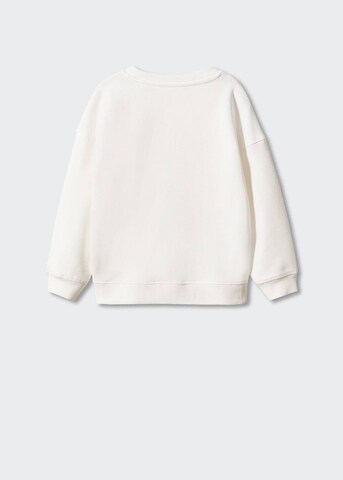 MANGO KIDS Mikina 'cool' - Biela