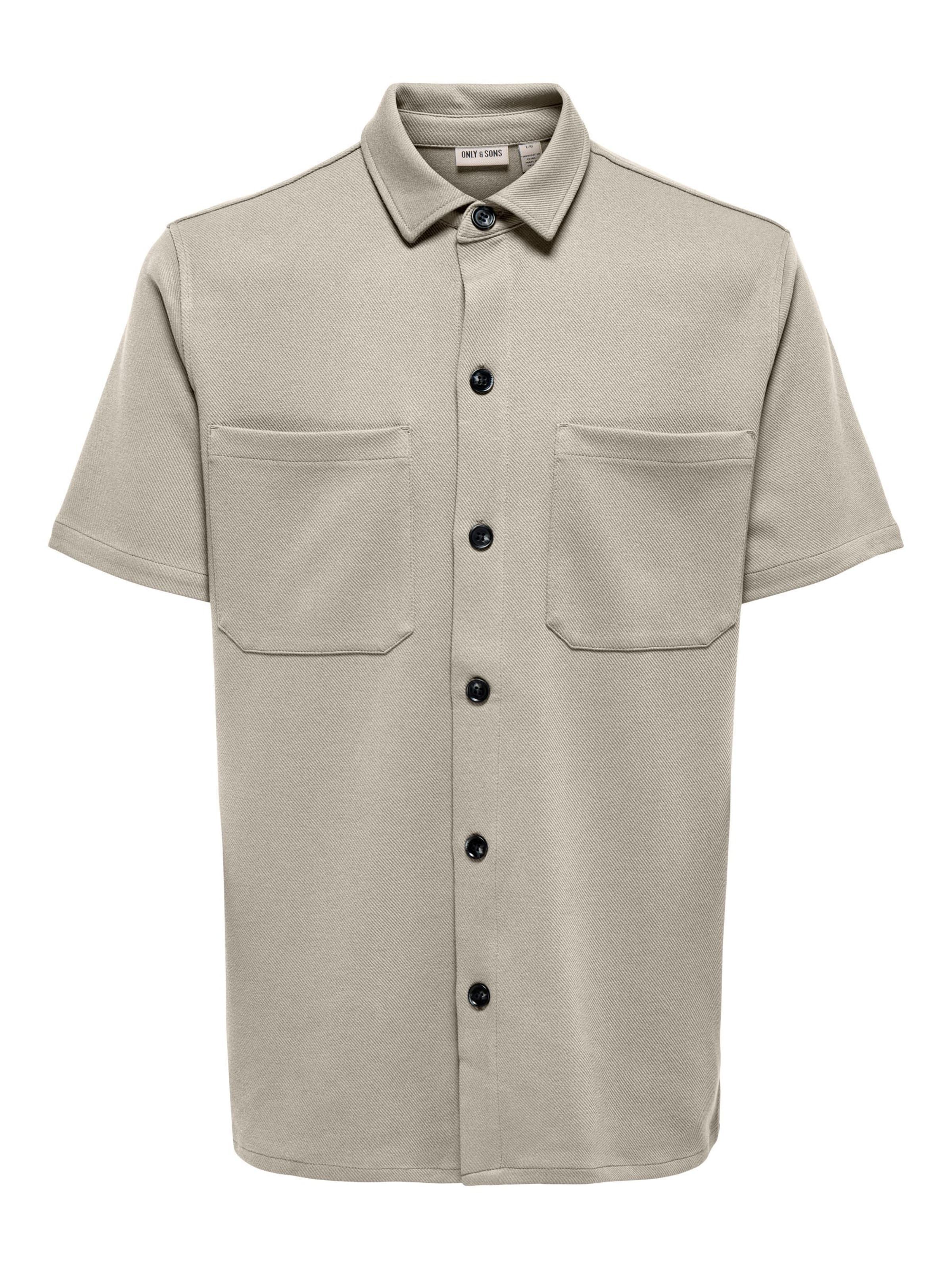 Regular fit Camicia 'ONSNew Kodyl' di Only & Sons in grigio: frontale