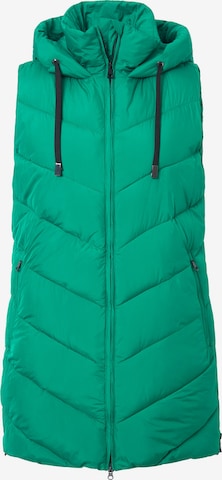 Gilet Ulla Popken en vert : devant