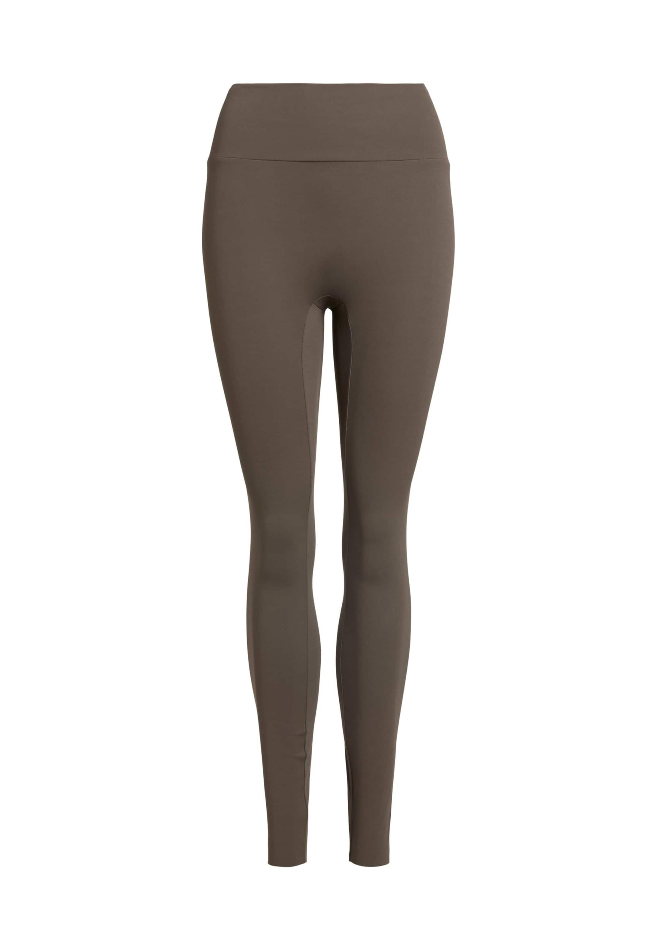 rethinkit studios Skinny Leggings in Brown: front