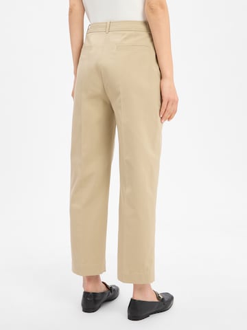 BOSS Regular Broek ' Tecarino ' in Bruin