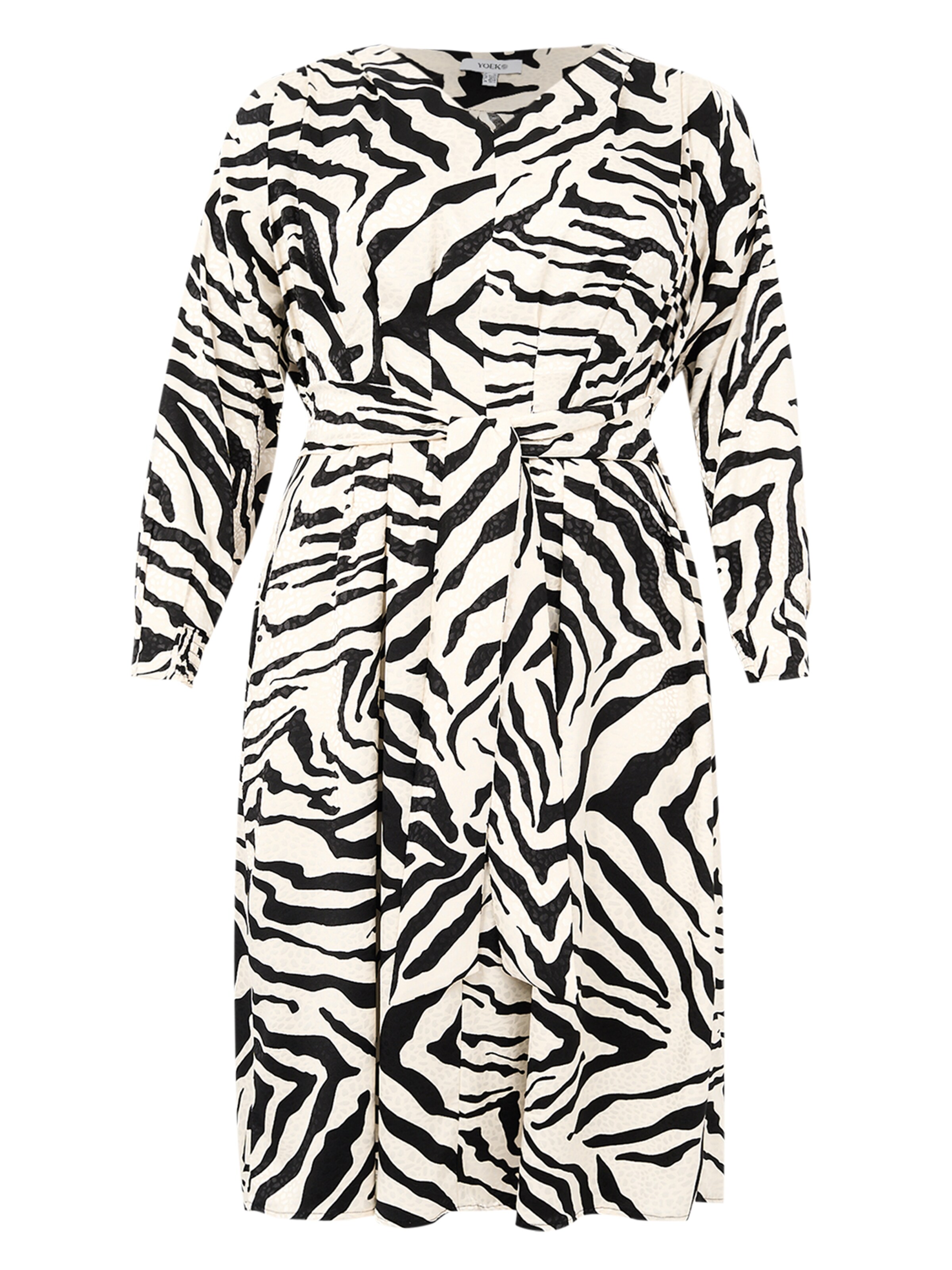 Robe YOEK en noir : devant