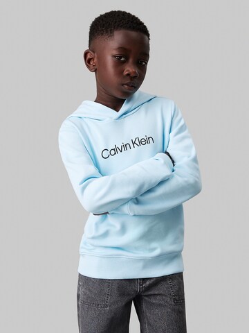 Calvin Klein Jeans Sweatshirt in Blauw