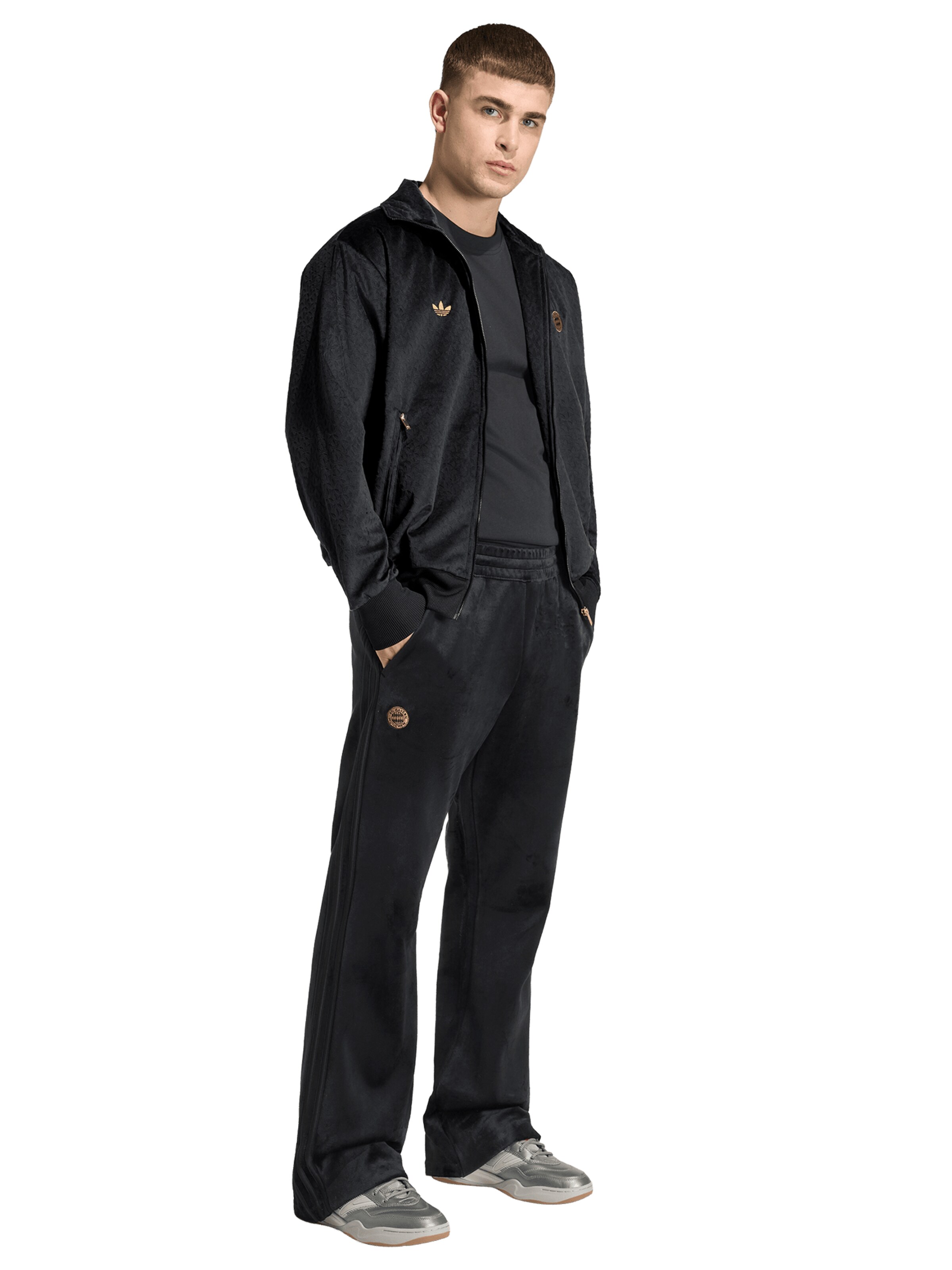 ADIDAS ORIGINALS - Chaqueta deportiva 'FC Bayern München' en negro