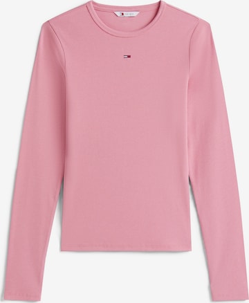 Tommy Jeans Футболка 'ESSENTIAL' в Ярко-розовый: спереди