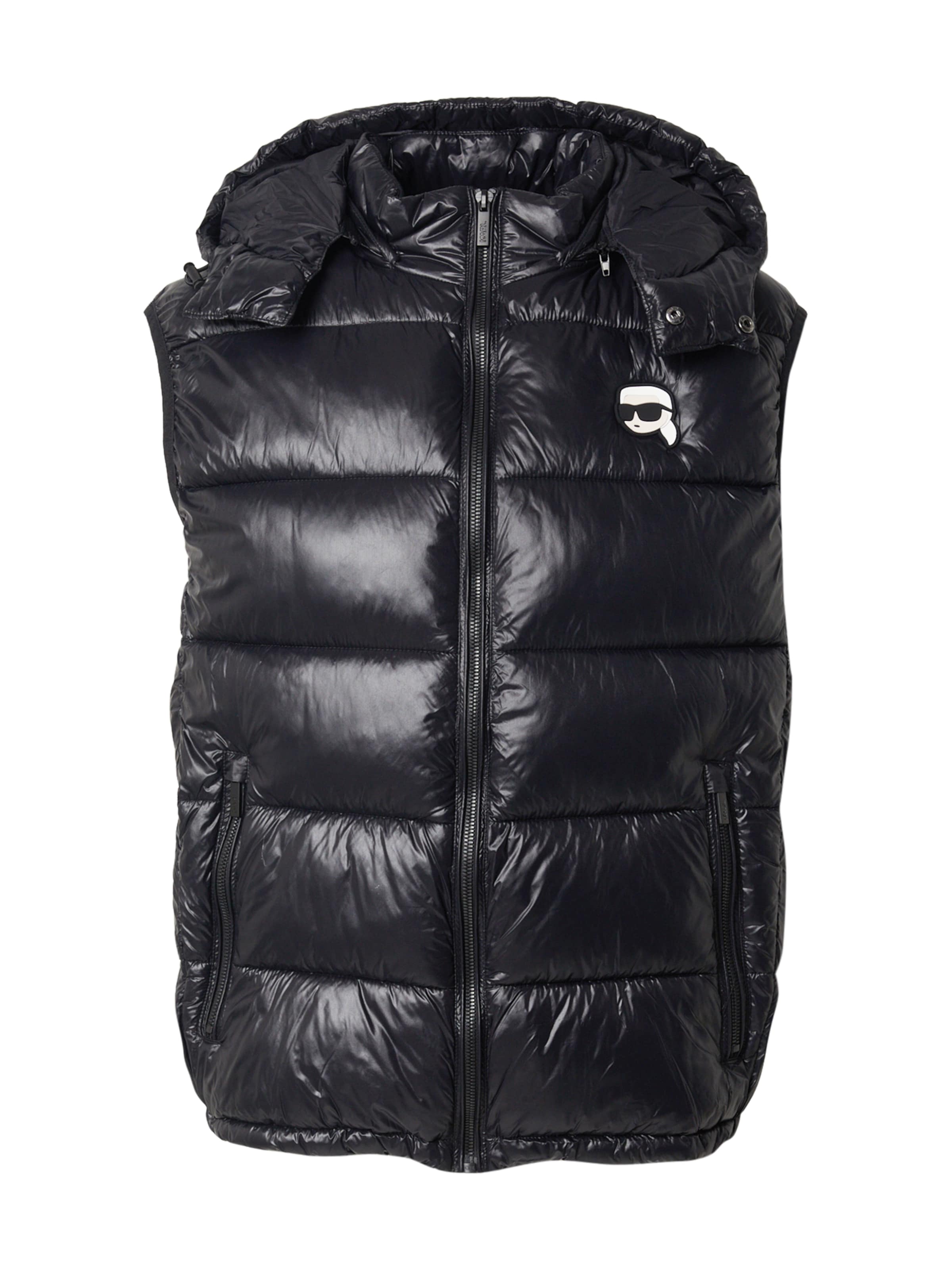 Karl Lagerfeld Елек в черно: отпред