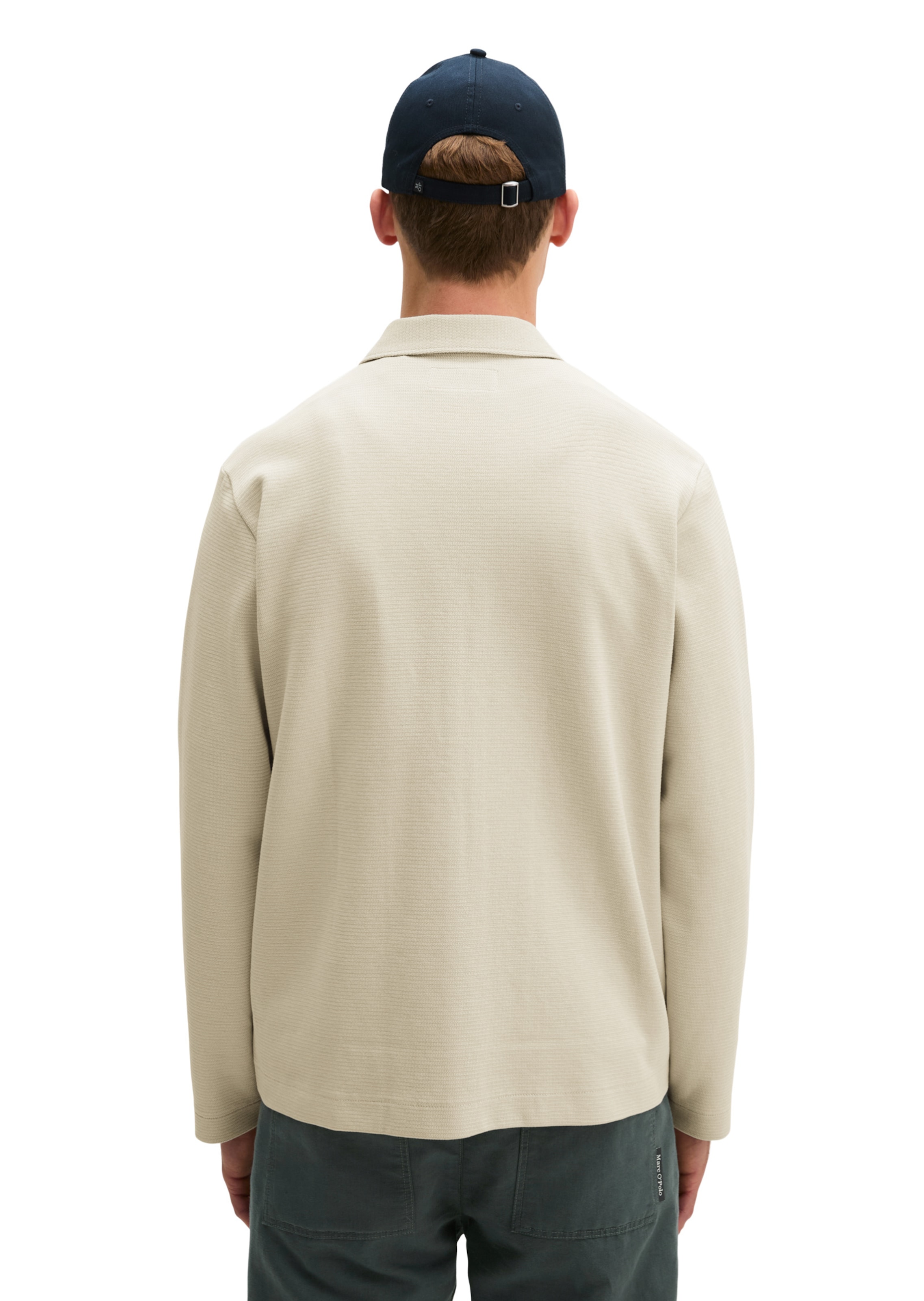 Marc O'Polo Sweatjacke in Beige