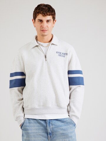 HOLLISTER Sweatshirt in Grey: front