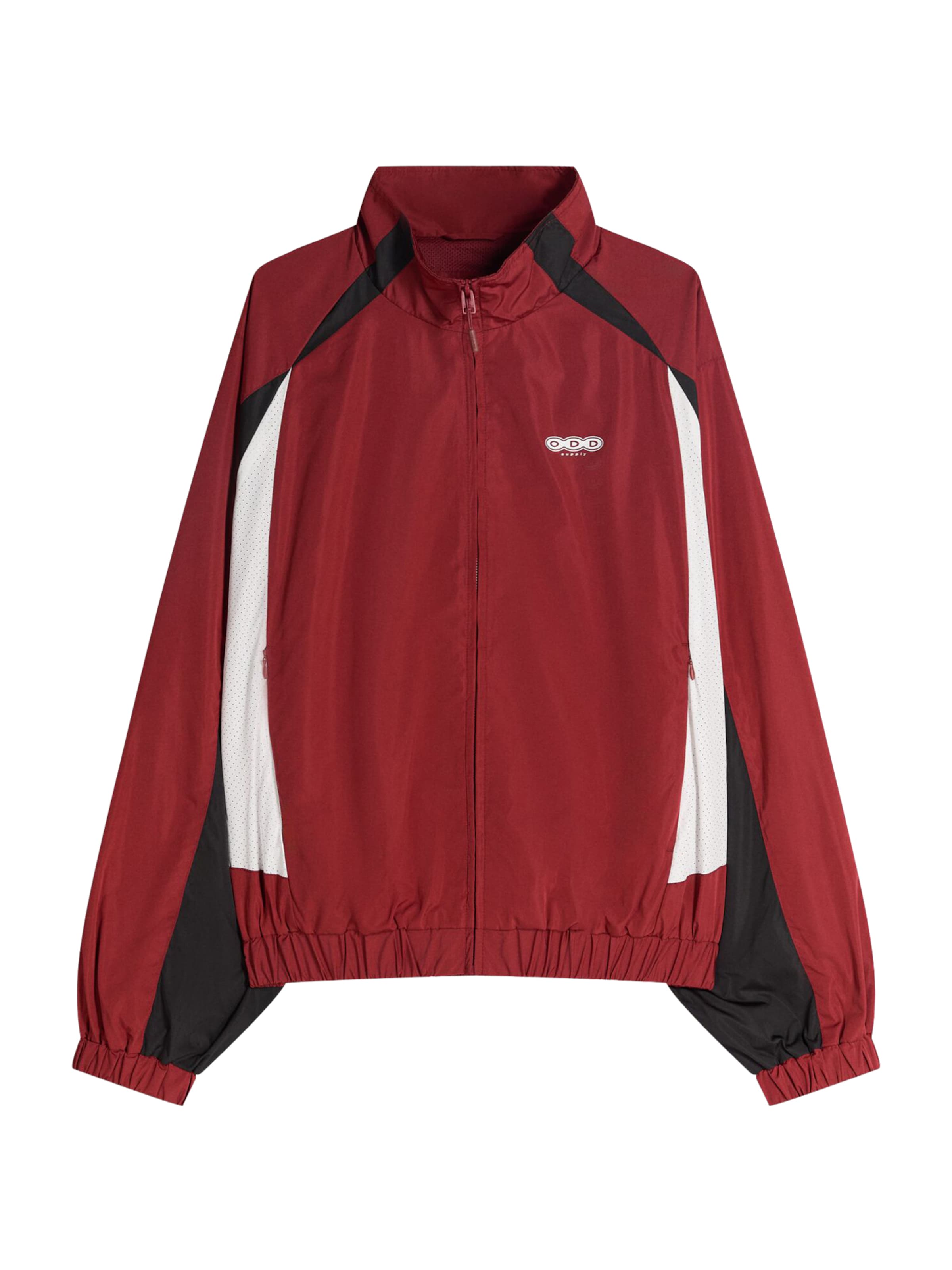 BershkaPrijelazna jakna - crvena boja: prednji dio