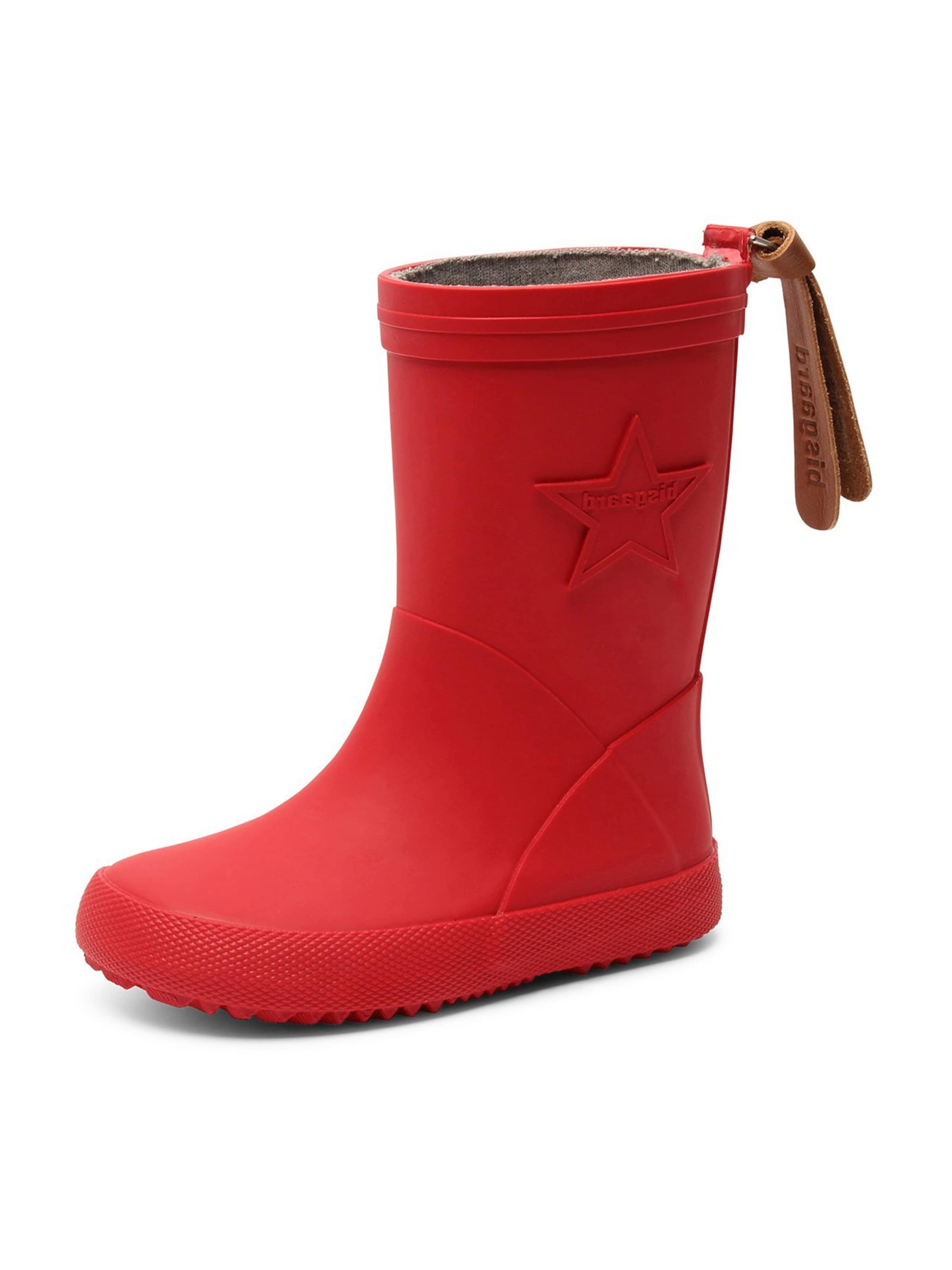 BISGAARD Gummistøvler i rød: forside