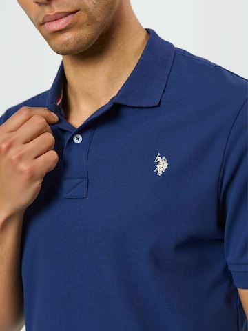 Coupe regular Chemise ' UMAlfred ' U.S. POLO ASSN. en bleu