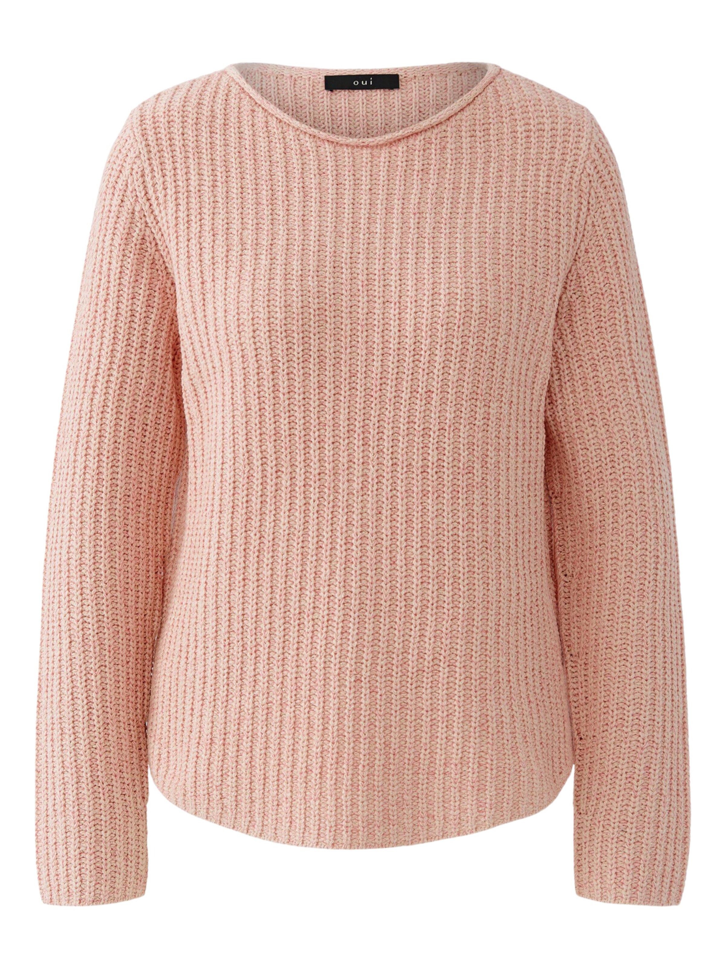 OUI Sweater 'NAOLIN' in Pink: front