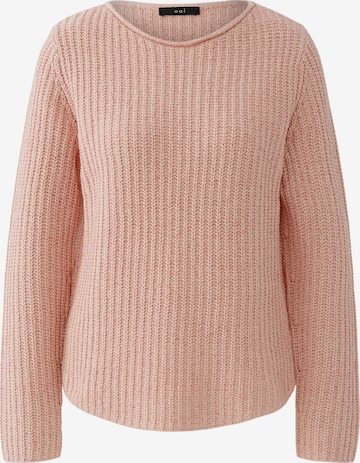 OUI Pullover 'NAOLIN' in Pink: Vorderseite