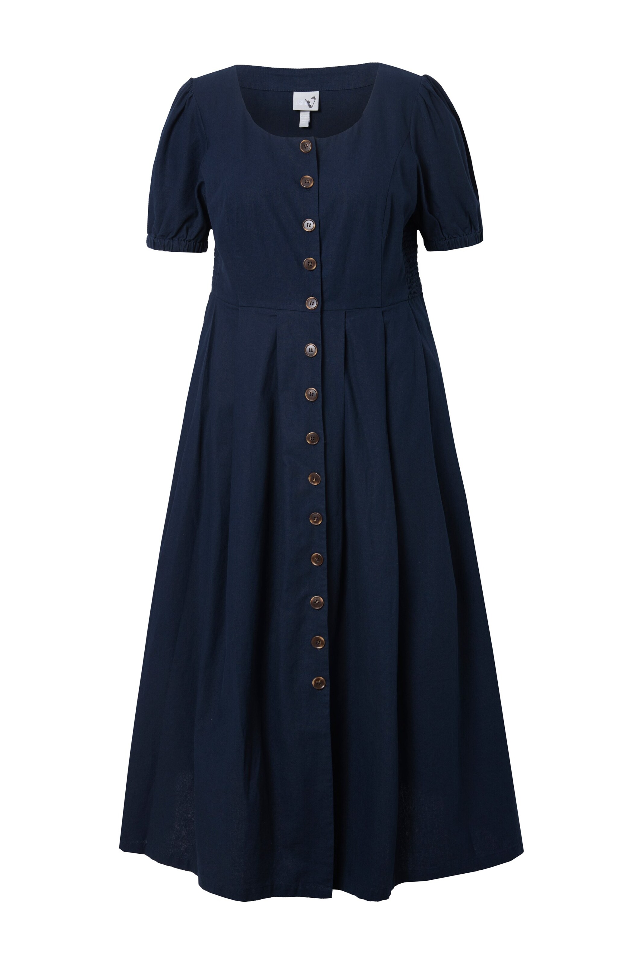 Ulla Popken Kleid in Blau: Vorderseite