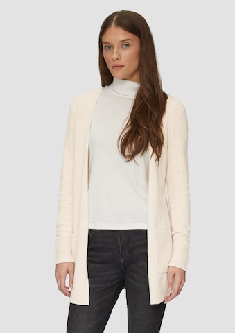 s.Oliver Strickjacke in Beige: Vorderseite