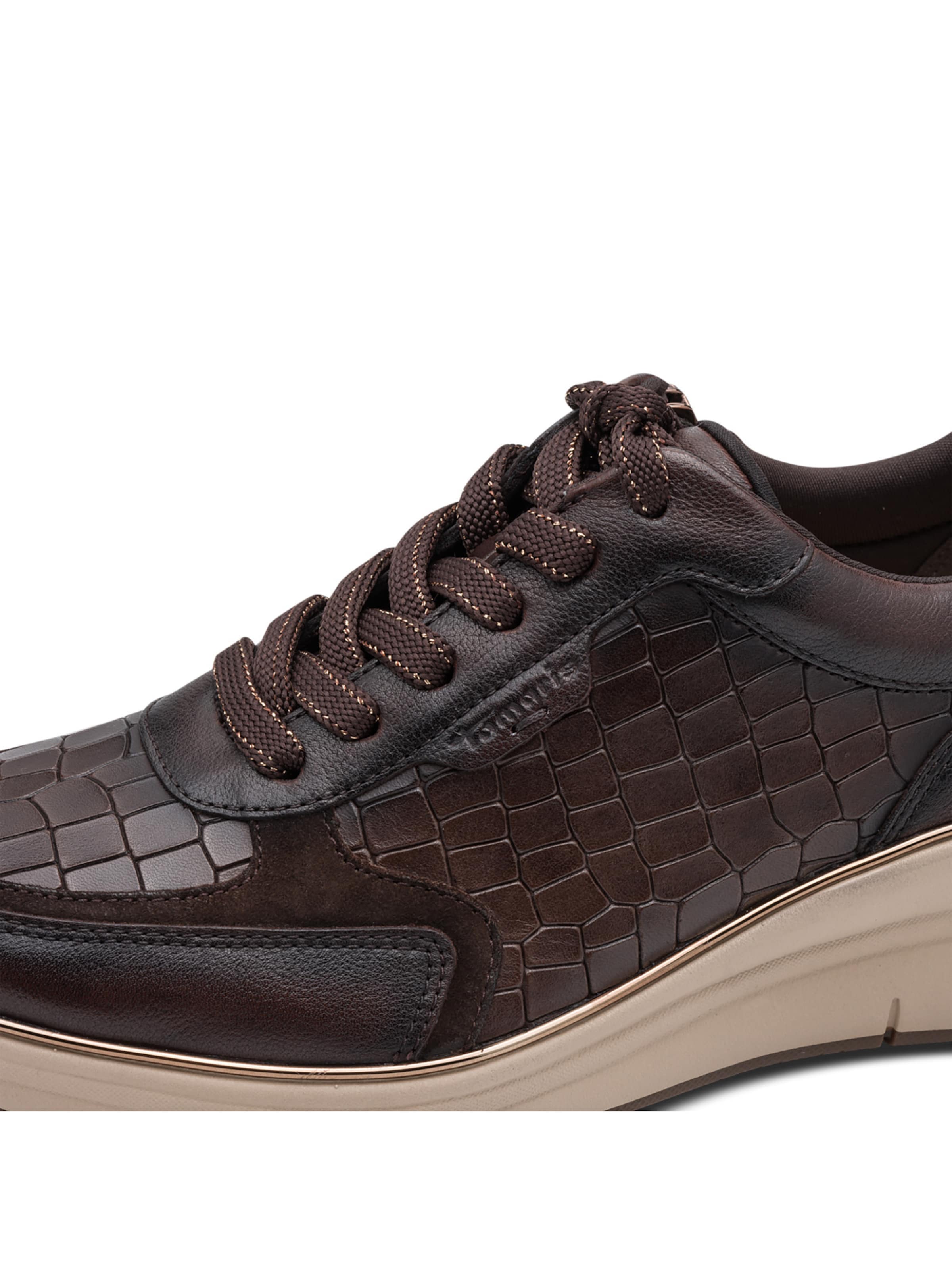 Sneaker bassa di Tamaris in marrone
