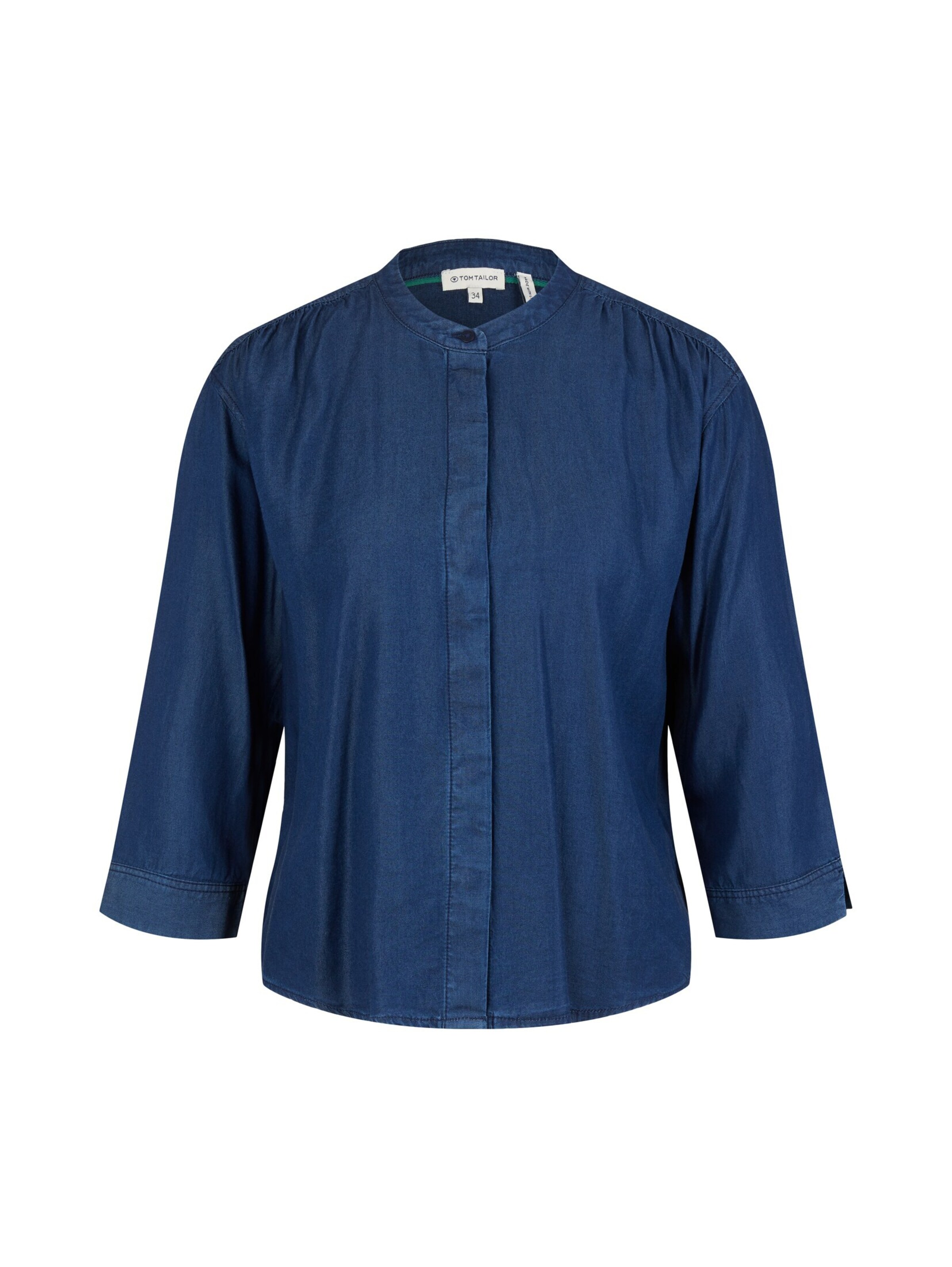 TOM TAILOR Blouse in Blue: front