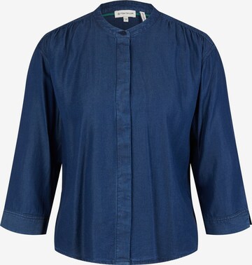 TOM TAILOR Bluse in Blau: predná strana