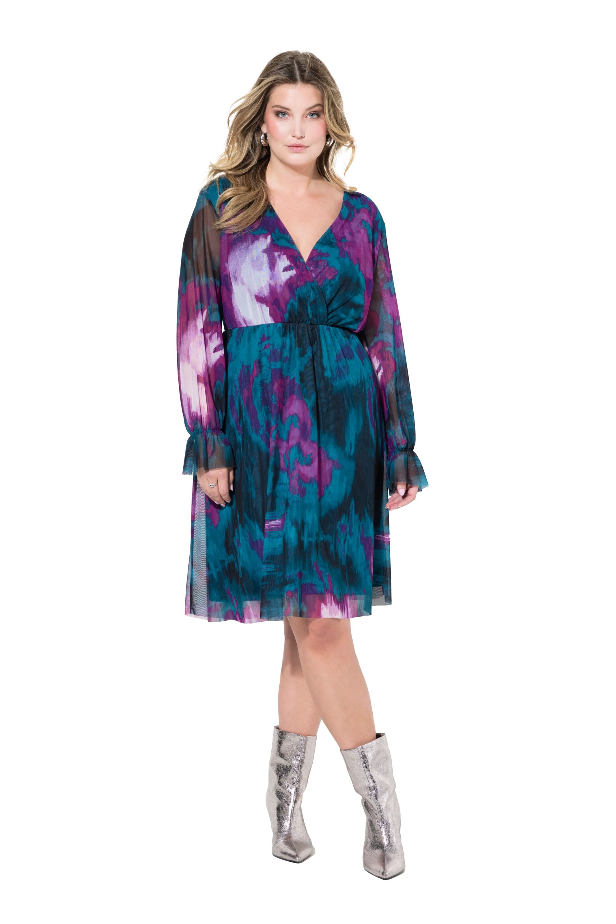 MIAMODA Dress in Blue