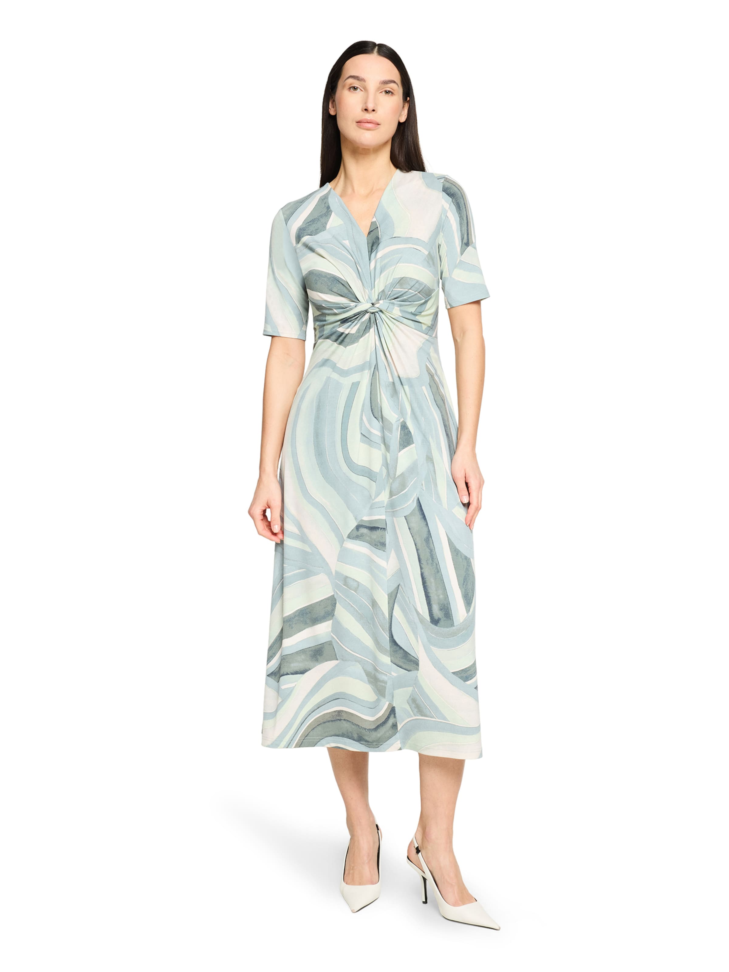 Abito da sera di Betty Barclay in verde: frontale