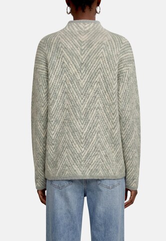 zero Strickpullover mit Muster in Beige