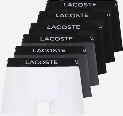 LACOSTE Boxer shorts in Grey / Black / Off white, Item view