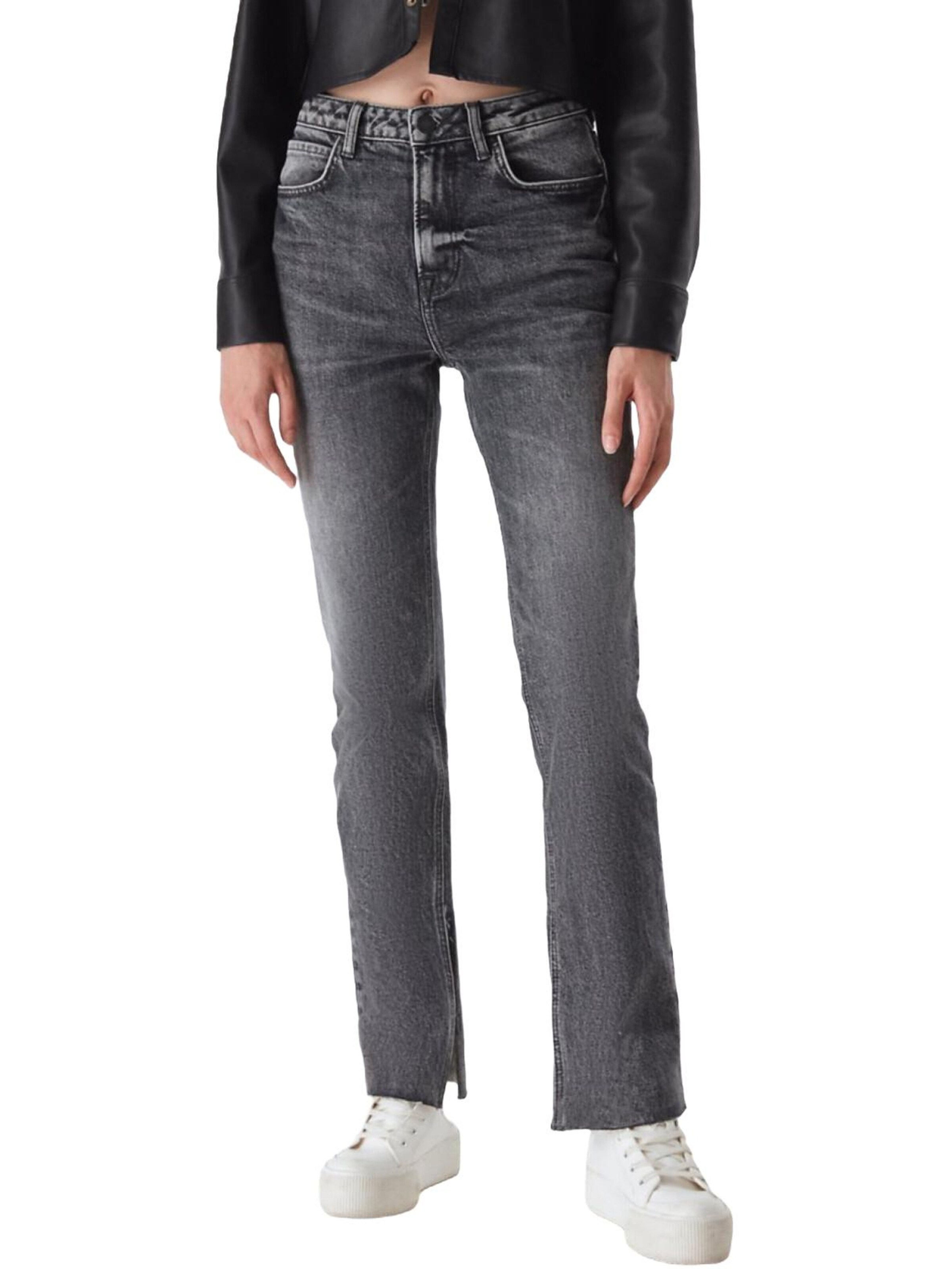 LTB Jeans - regular Vaquero 'LTB Jeans Damen Betiana High Waist Straight Leg Jeanshose' en gris