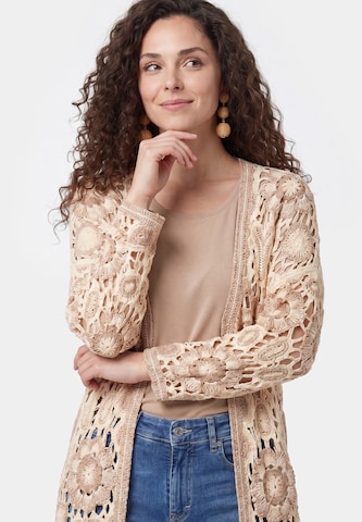 usha FESTIVAL Gebreid vest in Beige